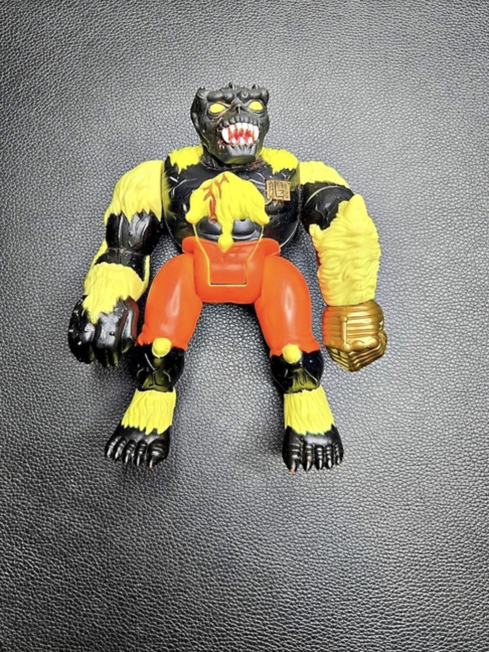 Matchbox Hanuman Yellow & Black Action Figure